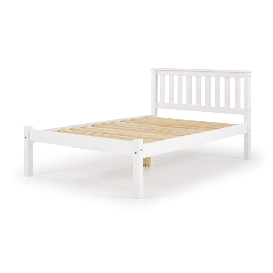 Manila LFE Pine Bed 4 Foot White